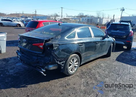 2016 Hyundai Sonata Se from USA, damaged, VIN 5NPE24AF3GH333493